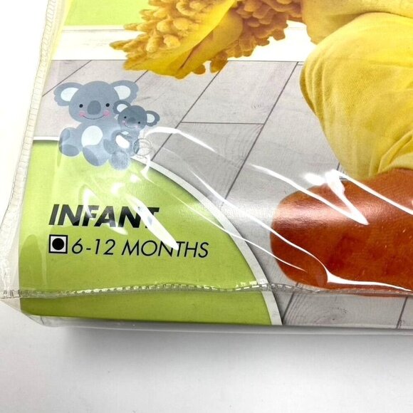 Spirit Halloween Baby Fuzzy Duckling Belly Costume Size 6-12 Months - Picture 5 of 8